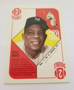 Topps 2021 Series 2 - Willie Mays - New York Giants - 70th Anniversary Card - Picture 1 of 2