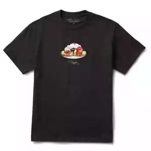 Primitive Skateboarding Indulgence T-Shirt - schwarz kurzärmelig Herren T-Shirt - Bild 1 von 2