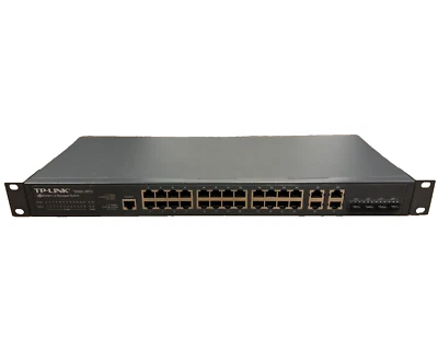 TP-Link TL-SL5428E Jetstream 24-Port 10/100Mbps + 4 Port Gigabit L2 managed - Image 1 of 4