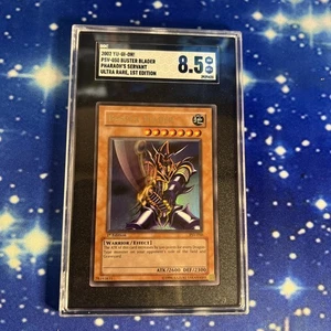 2002 Yu-Gi-Oh! Buster Blader Pharaoh's Servant 1st Edition Ultra Rare SGC 8.5 - Picture 1 of 4