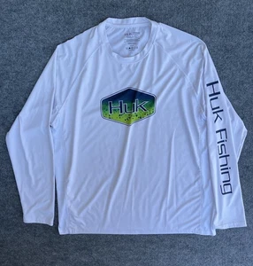 HUK Performance Angel SHIRT belüftet Pursuit WEISS Kapuze Herren XL LEICHT - Bild 1 von 8