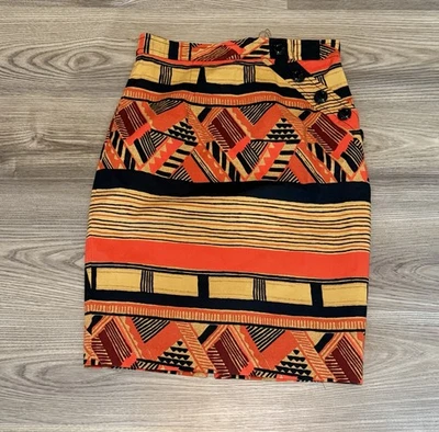 Plenty By Tracy Reese Anthropologie Boho Brazil Pencil Skirt NWT Women’s Size 4 - Image 1 of 4
