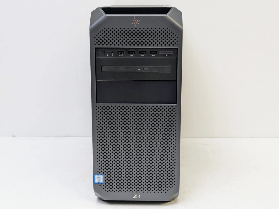 HP Z4 G4 Workstation 19" XEON W-2125 512GB SSD 64GB W11P Quadro P4000 DVD - Image 1 of 4