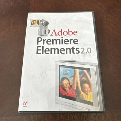 Adobe Premiere Elements 2.0 - Windows Software 2007 with Key - Image 1 of 4
