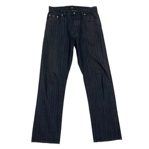 Hugo Boss Montana Jeans Hombre W32 L32 Azul Oscuro% 100 Algodón - Imagen 1 de 10