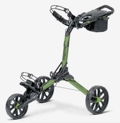 BAG BOY NITRON Push Golftrolley, Farbe Green / Black Top Trolley Golf Wagen
