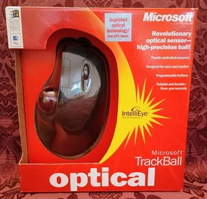 Microsoft TrackBall Optical D67-00001 X05-42214 - Excellent! - Picture 1 of 3