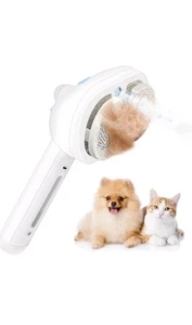 Cat Steam Brush for Shedding Hair Grooming Brush Pet Spray Hair Removal - Picture 1 of 8