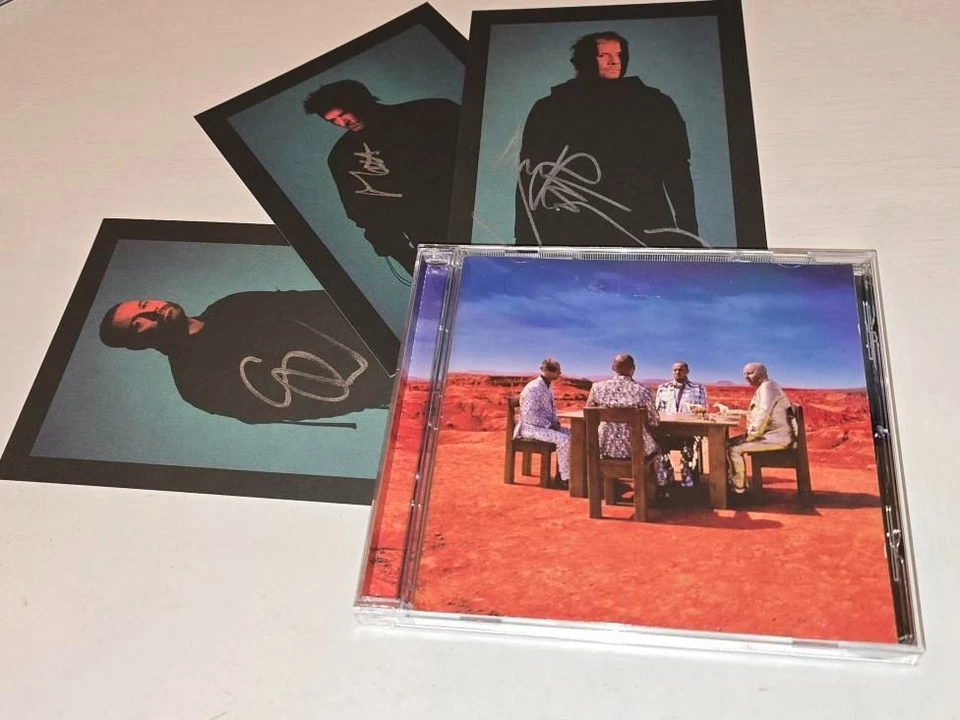 Muse - Black Holes & Revelations CD + SIGNED/AUTOGRAPHED Band Artcards - Image 1 of 1