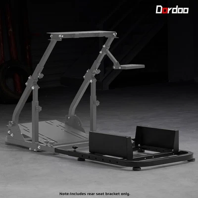 Marco de asiento trasero Dardoo expandirse en soporte de rueda de carreras ajuste soporte de asiento hágalo usted mismo Foto 1 de 4