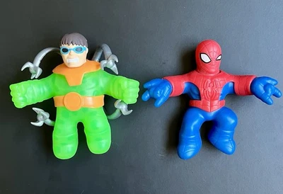Marvel 5" Doc Ock + Spider Man - Heroes Of Goo Jit Zu - Figure Collectible Set - Image 1 of 4