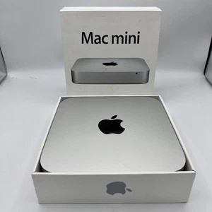 Apple Mac Mini A1347 ( Intel Core i5 4th Gen., 1.00 GHz,4GB) Silver - Afbeelding 1 van 4