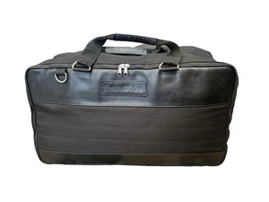 Bolso de viaje Harley Davidson Touring de cuero y lona Tour-Pack forro negro - Imagen 1 de 8