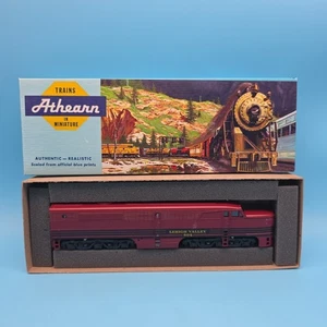 Athearn Ho Scale Bev-Bel PA-1 Dummy Diesel Loco #2650-1 Lehigh Valley Red #604 - Picture 1 of 8