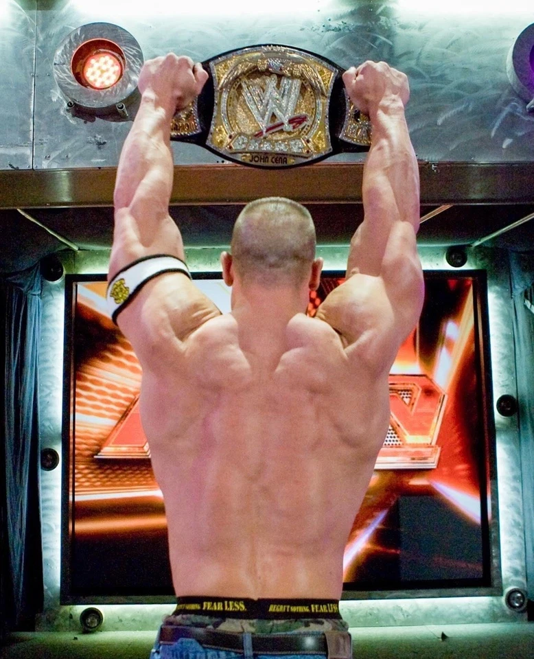 Impresión fotográfica de John Cena 8x10 La última vez es ahora PÓSTER DEL ÚLTIMO PARTIDO WWE RAW CHAMP WWF Foto 1 de 1