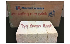 K20 Insulating Firebrick 9 x 4.5 x 1.5 Morgan Thermal Ceramics USA Made 2000F - Picture 1 of 2