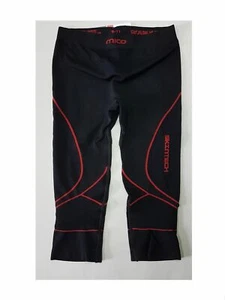 Mico Sport Strumpfhose Warm Skin, Skintech, Junior - Art. CM2805-193 (Schwarz Rot - Bild 1 von 3