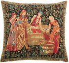 LES VENDANGES, THE GRAPE PRESSING BELGIAN TAPESTRY CUSHION COVER 1464, 18" X 20"