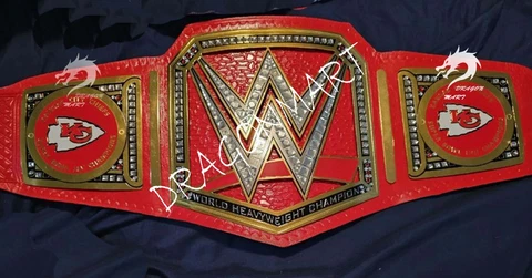 Kansas City Chiefs Championship Belt Super Bowl LIV/LVII 54/57 Football 2mm Bras Cover