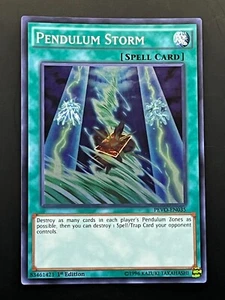 Pendulum Storm Super Rare PEVO-EN035 1st Edition Yugioh Card - Picture 1 of 2