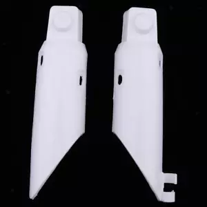 White Plastic Fork Guard Cover Honda CRF50 CRF 50 - Picture 1 of 12