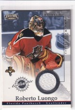 02/03 PACIFIC EXCLUSIVE ROBERTO LUONGO GAME JERSEY #11