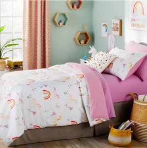 Duvet Unicorn Cover Pillowfort for Girls - Picture 1 of 5