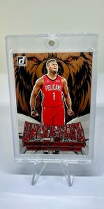 ZION WILLIAMSON- 2022/23 Panini Donruss-Unleashed Press Proof- Pelicans-(#12)