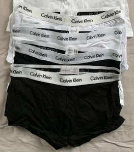 4x Calvin Klein Shorts Unterwäsche Unterhosen CK Neu weiß schwarz 4 Stück XL NEU - Bild 1 von 3