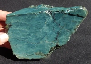 Vonsen Blue Jade Rare AA Color Cut Open Boulder 646 Grams- 1.45 LB Sonma County  - Picture 1 of 12