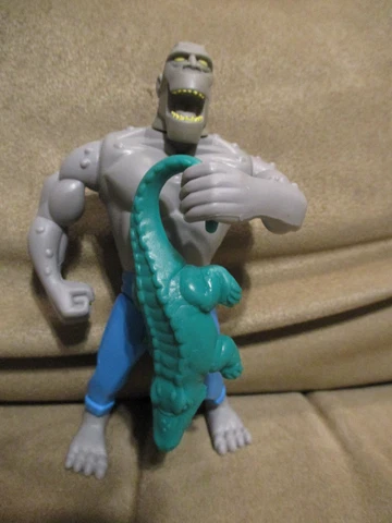 Batman The Animated Series Killer Croc Kenner 1994 BTAS Complete Cover
