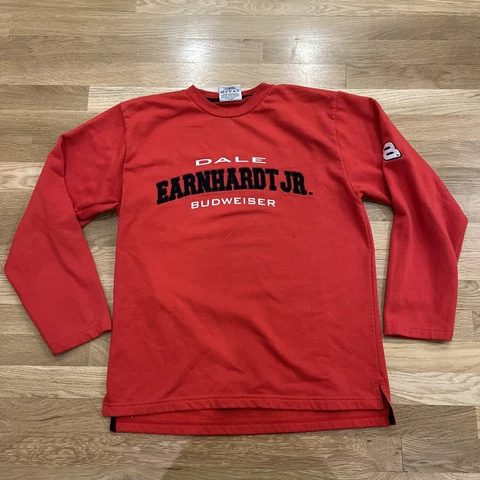 NASCAR Dale Earnhardt Jr. Budweiser Sweater Size Medium Winners Circle Racing Cover