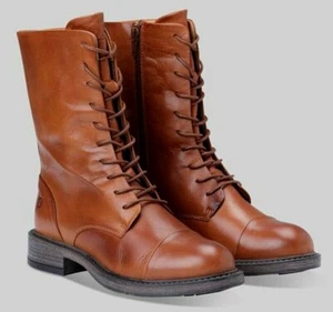 Shoedesign Copenhagen Jennifer P202-1408 Brandy Cuero MUY, MUY CÓMODO! - Imagen 1 de 7