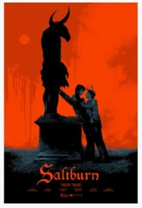 Saltburn Silk Screen Print Vibrant Orange Variant /165 In Hand - Bild 1 von 1