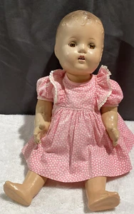 Composition Doll 16 inch Sleep Eyes Teeth - Picture 1 of 12