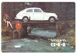 8.64 - 1965 Volvo 544, Semi-Deluxe Canadian Issue Sales Brochure - VG Condition - Picture 1 of 4