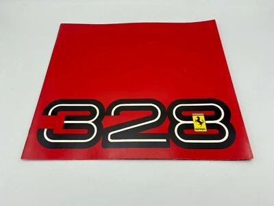 FERRARI 328 GTB/GTS FACTORY SALES BROCHURE | PROSPEKT | DEPLIANT | BOOK #394/85 - Image 1 of 4