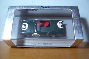 1/43 SPARK S0502 TRIUMPH TRS LE MANS 1960 #29 PETER BOLTON-NINIAN SANDERSON - Picture 1 of 7