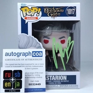 Funko Pop! Games Baldur's Gate Astarion signiert Neil Newbon Echtheitszertifikat #1017 WS - Bild 1 von 7