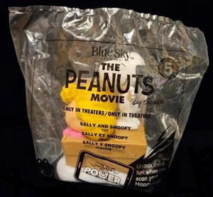 2015 McDonald's The Peanuts Movie Happy Meal Toy #5 Sally and Snoopy NIP - Picture 1 of 1