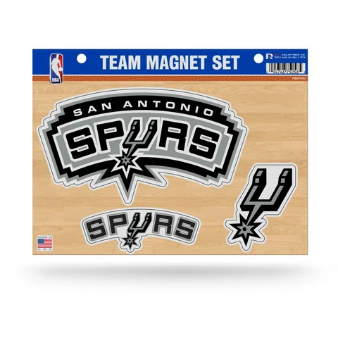 San Antonio Spurs 3-piece Bling Team Magnet Set. Great Graphics. #225/A106 Cover