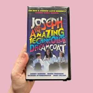 Joseph and the Amazing Technicolor Dreamcoat VHS 2000 Clamshell Musical Broadway - Imagen 1 de 4