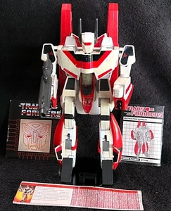 G1 1985 JETFIRE • 100% COMPLETE • TECH SPEC & BOOKS #2 • VINTAGE G1 TRANSFORMERS - Picture 1 of 20