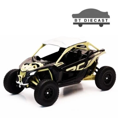 NEW RAY CAN AM MAVERICK X3 XRC TURBO UTV 1/18 TAN 58283 B - Image 1 of 2