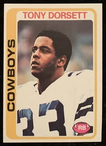 1978 TOPPS TONY DORSETT COWBOYS ROOKIE #315 - Picture 1 of 2