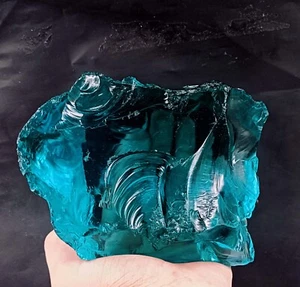 DYED 5000.00 Ct/1 KG Blue Aquamarine Rough EGL Certified Loose Gemstone SMI - Picture 1 of 10