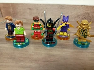 Lego Dimensions Minifigure Bundle #5 - Bases Included - Picture 1 of 7
