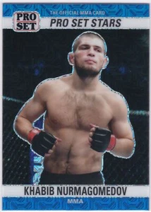 2021 Pro Set Sports Metal Stars Blue Mojo #3 Khabib Nurmagomedov - MMA 14/20 - Picture 1 of 2