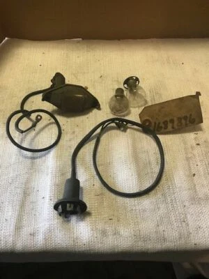 NOS Mopar Dodge 1950-60 Truck Car Wiring and Light Lens - 1689896 - Image 1 of 4