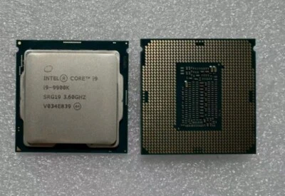 Intel Core i9-9900K 3.60GHz 8-core 16-thread 95W 16MB lga-1151 CPU processor - Image 1 of 2